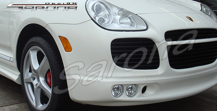 Custom Porsche Cayenne Front Bumper  SUV/SAV/Crossover (2002 - 2006) - $1090.00 (Part #PR-001-FB)